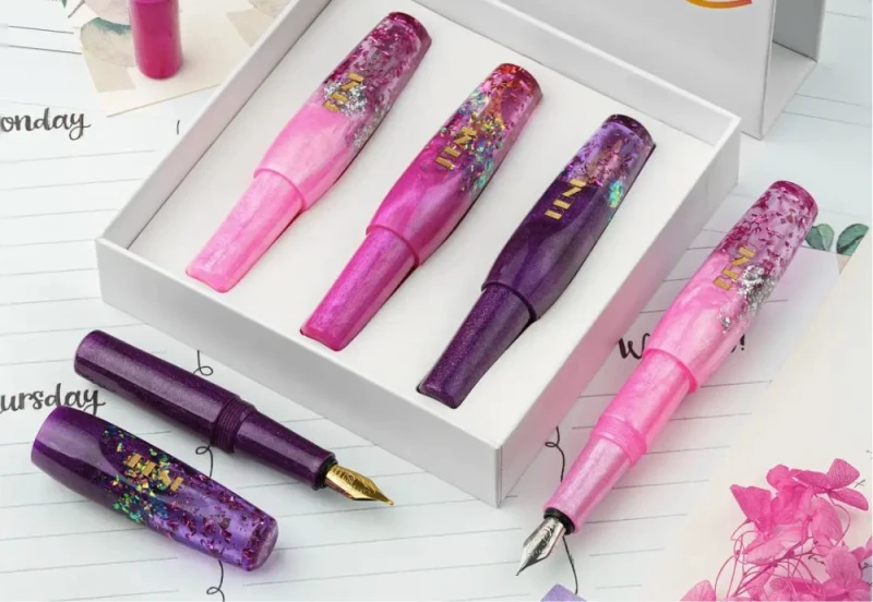 BENU SET Pixie Pióra Wieczne - Magenta Madness NOTEKA (3).jpg