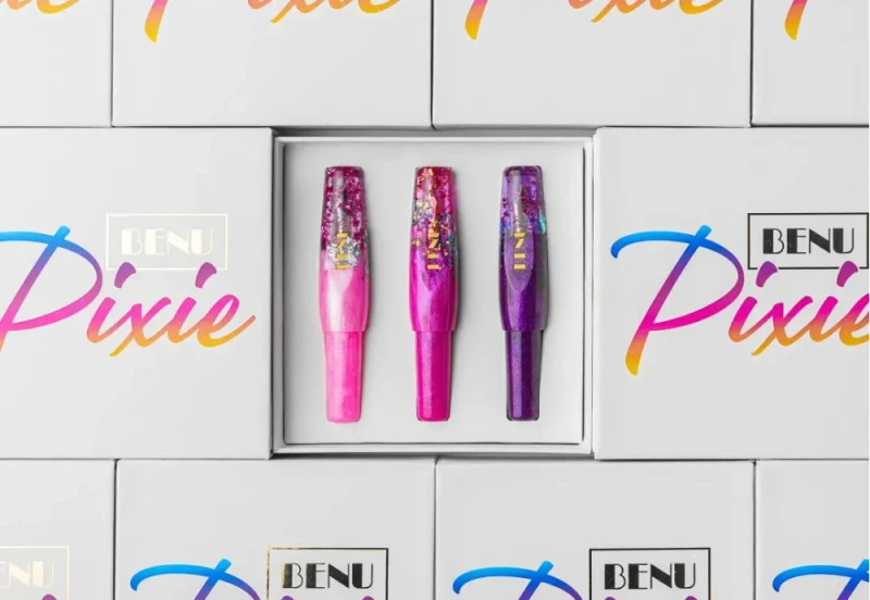 BENU SET Pixie Pióra Wieczne - Magenta Madness NOTEKA (5).jpg