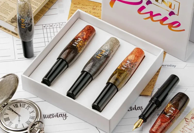 BENU SET Pixie Pióra Wieczne - Metallic dust NOTEKA (3).jpg