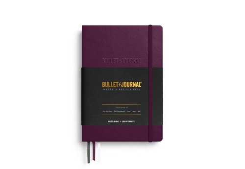 Leuchtturm1917 Bullet Journal notes w kropki purple NOTEKA.jpg
