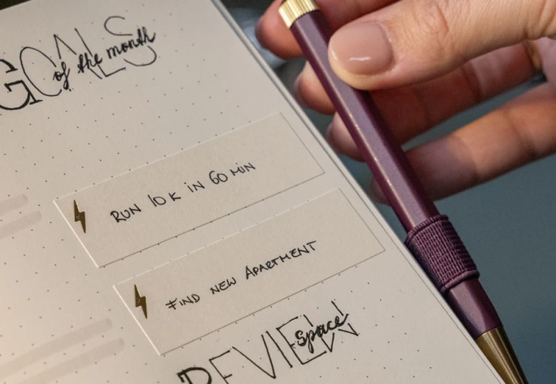 Leuchtturm1917 Bullet Journal notes w kropki purple NOTEKA.jpg