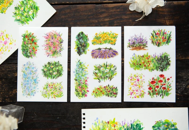 OURS Studio Naklejki transferowe - Bright Bloom NOTEKA.jpg