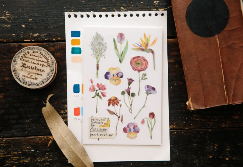 OURS Studio Naklejki transferowe - Les Fleurs NOTEKA (3).jpg