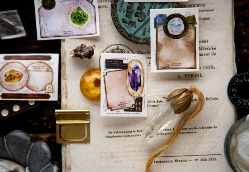 OURS Studio Naklejki memo w rolce - Gem Labels NOTEKA.jpg
