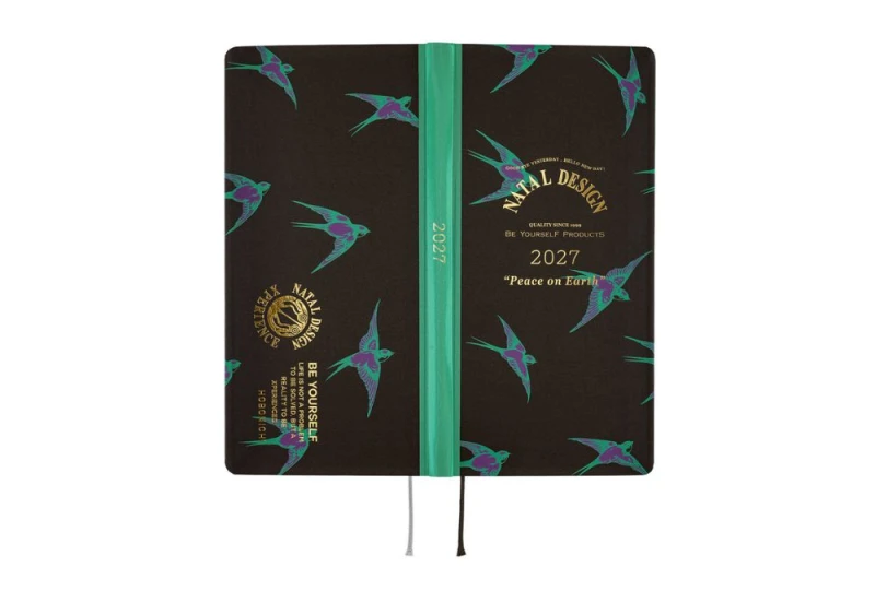 Hobonichi Techo Weeks 2027 Natal Design_ Lucky Swallow - kalendarz tygodniowy ENG NOTEKA (3).jpg