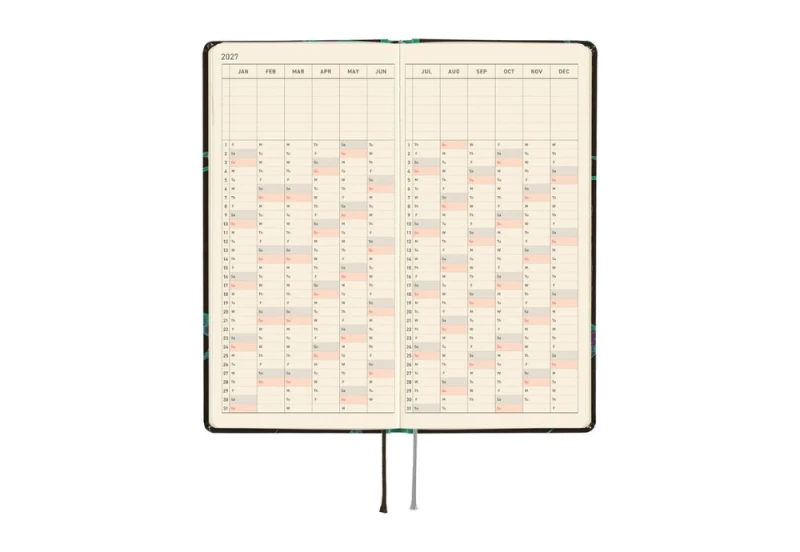 Hobonichi Techo Weeks 2027 Natal Design_ Lucky Swallow - kalendarz tygodniowy ENG NOTEKA (6).jpg
