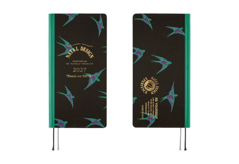 Hobonichi Techo Weeks 2027 Natal Design_ Lucky Swallow - kalendarz tygodniowy ENG NOTEKA (7).jpg