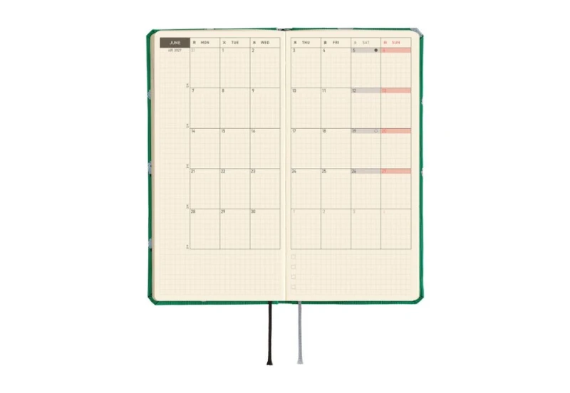 Hobonichi Techo Weeks 2027 Bow & Tie_ Sheep Sheep Sheep - kalendarz tygodniowy ENG NOTEKA (4).jpg