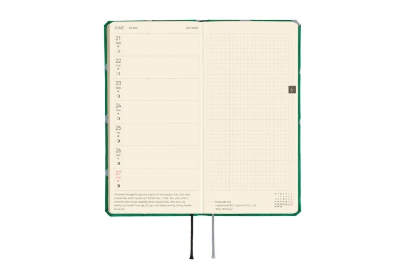 Hobonichi Techo Weeks 2027 Bow & Tie_ Sheep Sheep Sheep - kalendarz tygodniowy ENG NOTEKA (5).jpg
