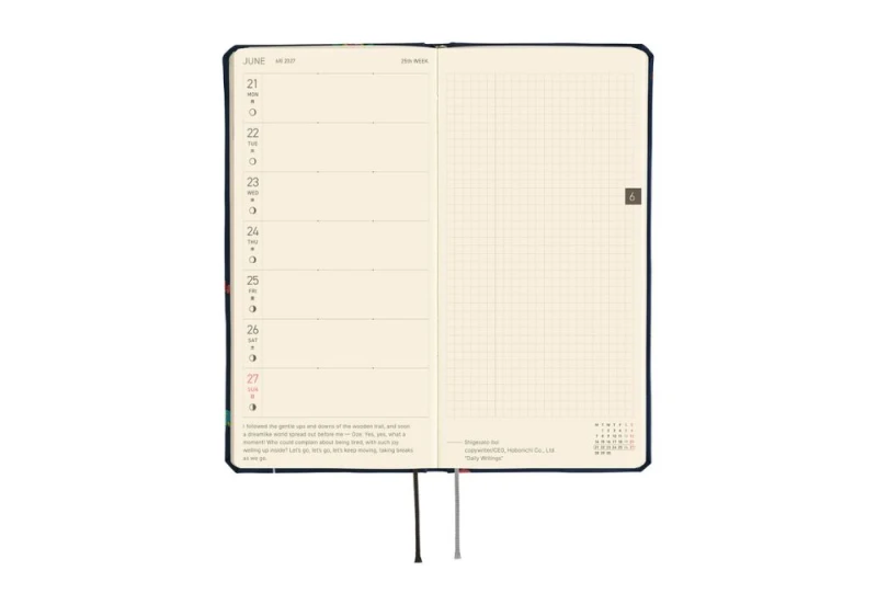 Hobonichi Techo Weeks 2027 Bow & Tie_ Candy Dream - kalendarz tygodniowy ENG NOTEKA (5).jpg