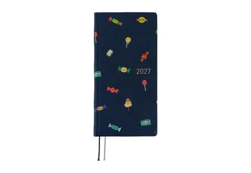 Hobonichi Techo Weeks 2027 Bow & Tie: Candy Dream - kalendarz tygodniowy ENG / Jan Start