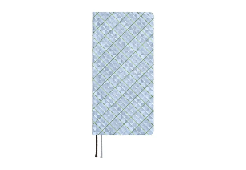 Hobonichi Techo Weeks 2027 Shirt Fabric_ Graph Plaid  - kalendarz tygodniowy ENG NOTEKA.jpg