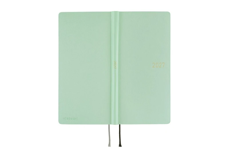 Hobonichi Techo Weeks 2027 Paper Series_ Frosty Jade  - kalendarz tygodniowy ENG NOTEKA (3).jpg