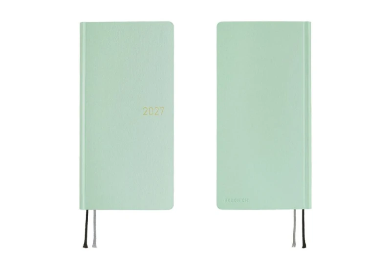 Hobonichi Techo Weeks 2027 Paper Series_ Frosty Jade  - kalendarz tygodniowy ENG NOTEKA (7).jpg