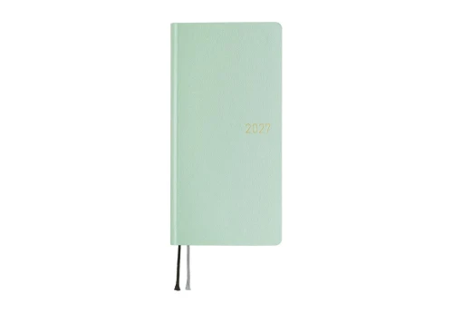 Hobonichi Techo Weeks 2027 Paper Series: Frosty Jade - kalendarz tygodniowy ENG / Jan Start