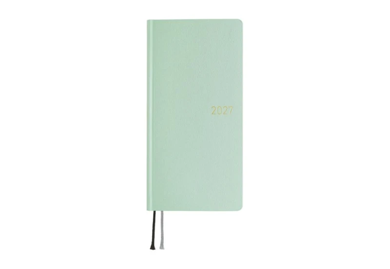Hobonichi Techo Weeks 2027 Paper Series_ Frosty Jade  - kalendarz tygodniowy ENG NOTEKA.jpg