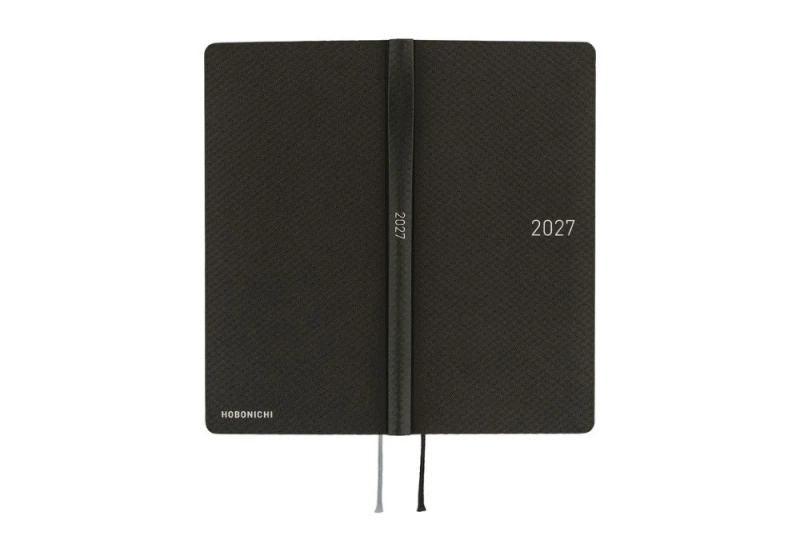 Hobonichi Techo Weeks 2027 Paper Series_ Black Argyle  - kalendarz tygodniowy ENG NOTEKA (3).jpg