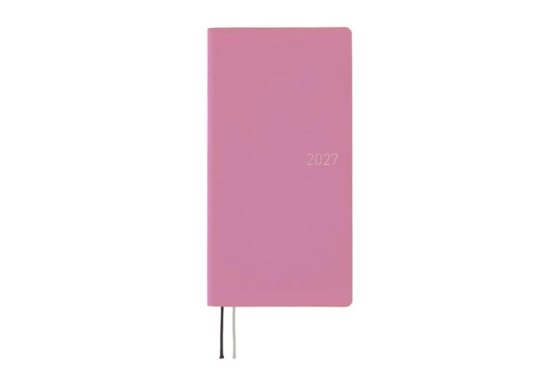 Hobonichi Techo Weeks 2027 Smooth_ Lavender Milk  - kalendarz tygodniowy ENG NOTEKA.jpg
