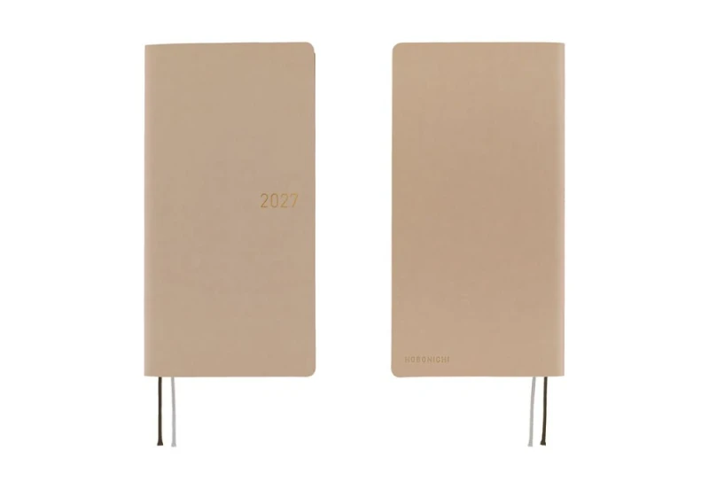 Hobonichi Techo Weeks 2027 Smooth_ Cafe au Lait  - kalendarz tygodniowy ENG NOTEKA (7).jpg