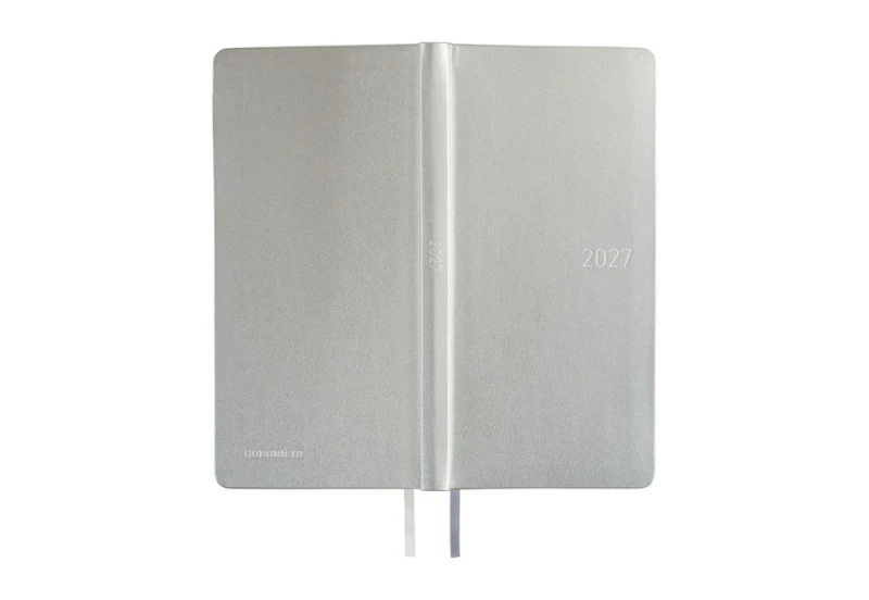 Hobonichi Techo Weeks 2027  Leather_ Noble Silver  - kalendarz tygodniowy ENG NOTEKA (3).jpg
