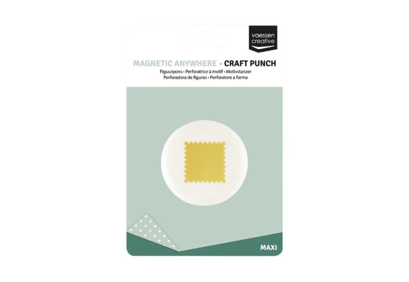 Vaessen Creative Magnetic Anywhere Punch Postage Stamp Square dziurkacz znaczek NOTEKA (4).jpg