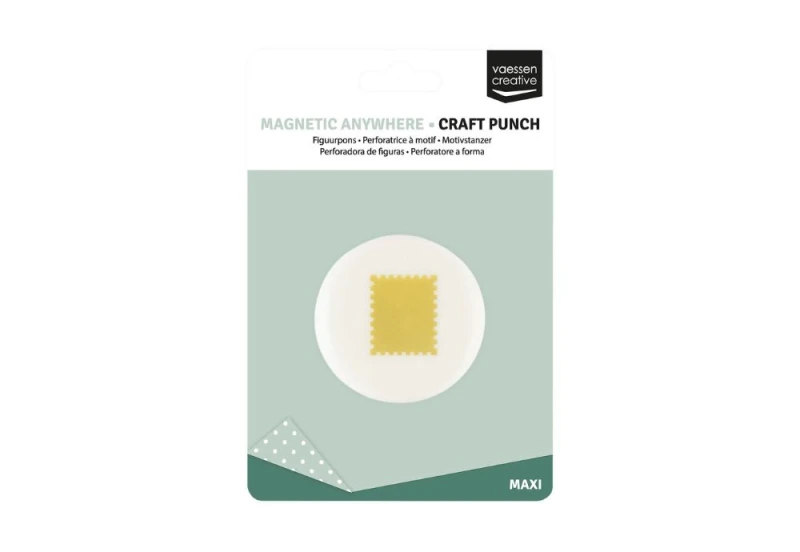 Vaessen Creative Magnetic Anywhere Postage Stamp 2.5 x 2.1 cm - dziurkacz prostokątny znaczek NOTEKA (4).jpg