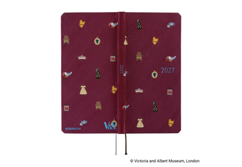 Hobonichi Techo Weeks 2027 V&A Series_ Welcome to the V&A - kalendarz tygodniowy ENG NOTEKA (3).jpg