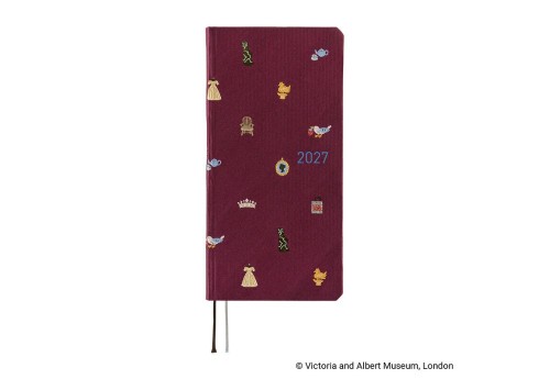 Hobonichi Techo Weeks 2027 V&A Series_ Welcome to the V&A - kalendarz tygodniowy ENG NOTEKA.jpg