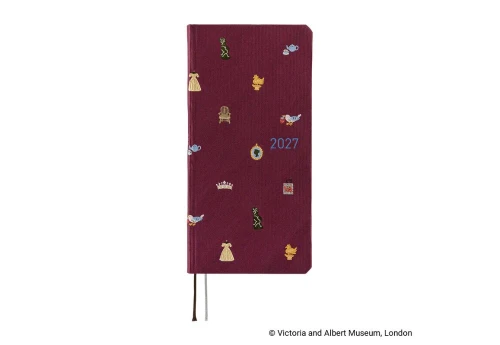 Hobonichi Techo Weeks 2027 V&A Series: Welcome to the V&A - kalendarz tygodniowy ENG / Jan Start