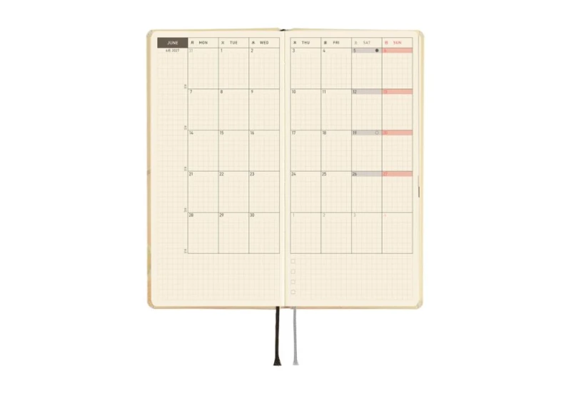 Hobonichi Techo Weeks 2027 Akiko Miyakoshi_ Once, in Spring - kalendarz tygodniowy ENG NOTEKA (2).jpg