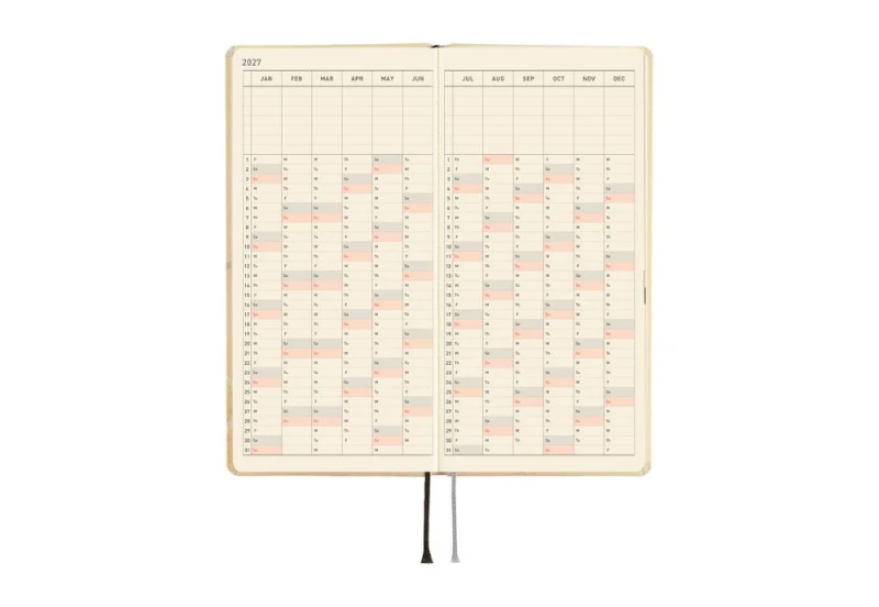 Hobonichi Techo Weeks 2027 Akiko Miyakoshi_ Once, in Spring - kalendarz tygodniowy ENG NOTEKA (4).jpg