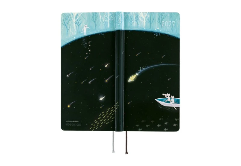 Hobonichi Techo Weeks 2027 Hiroko Kubota_ Meteor Shower NOTEKA (3).jpg