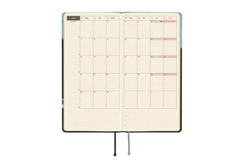 Hobonichi Techo Weeks 2027 Hiroko Kubota_ Meteor Shower NOTEKA (4).jpg