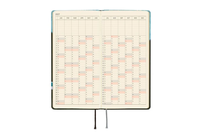 Hobonichi Techo Weeks 2027 Hiroko Kubota_ Meteor Shower NOTEKA (6).jpg