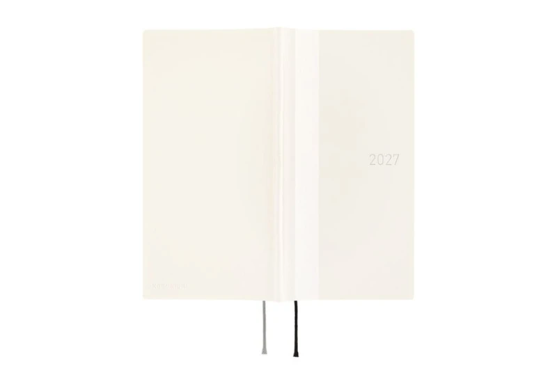Hobonichi Techo Weeks 2027 White Line Ivory NOTEKA (3).jpg