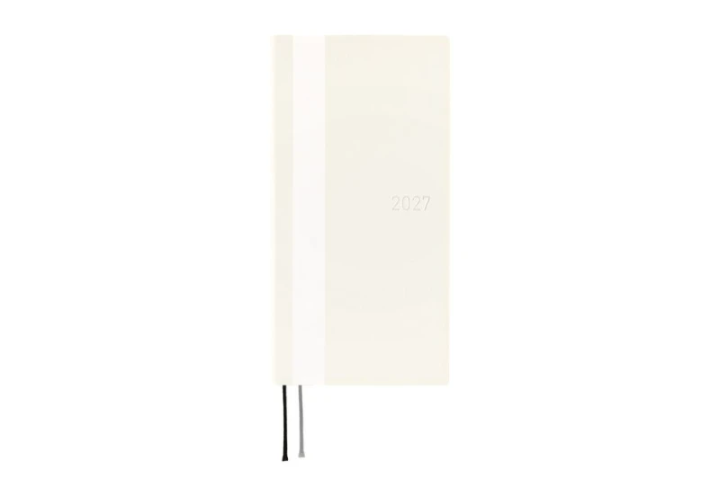 Hobonichi Techo Weeks 2027 White Line Ivory NOTEKA.jpg
