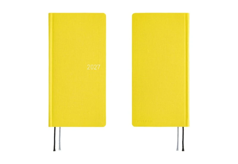 Hobonichi Techo Weeks 2027 Colors_ Canary Yellow NOTEKA (7).jpg