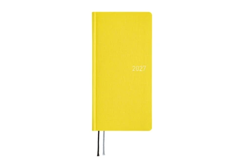 Hobonichi Techo Weeks 2027 Colors: Canaria Yellow - kalendarz tygodniowy ENG / Jan Start