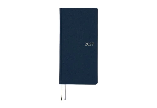 Hobonichi Techo Weeks 2027 Colors: Midnight Blue - kalendarz tygodniowy ENG / Jan Start