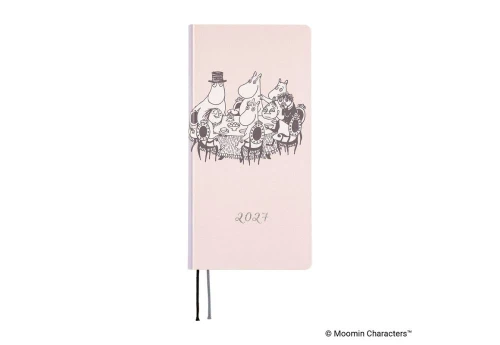 Hobonichi Techo Weeks 2027 Moomin: At the Table - kalendarz tygodniowy ENG / Jan Start