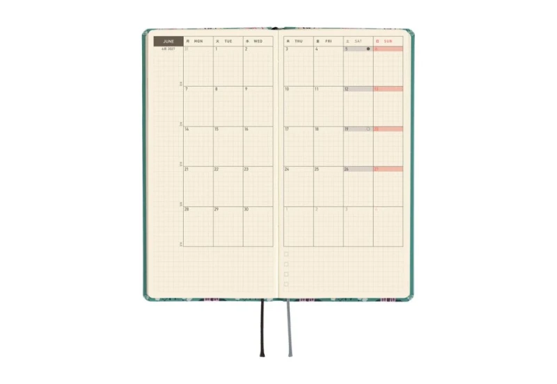 Hobonichi Techo Weeks 2027 Yumi Kitagishi_ White Cat Wallpaper NOTEKA (4).jpg
