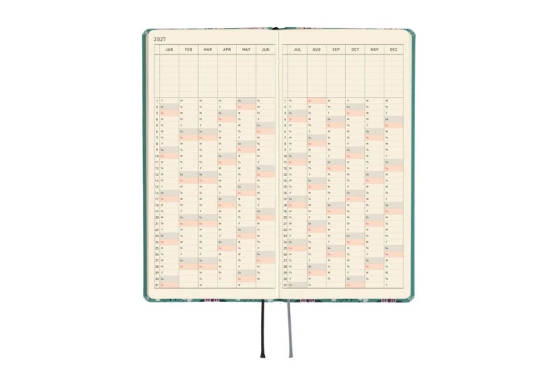 Hobonichi Techo Weeks 2027 Yumi Kitagishi_ White Cat Wallpaper NOTEKA (6).jpg