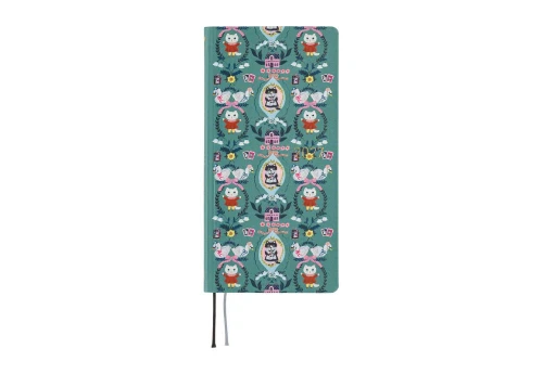 Hobonichi Techo Weeks 2027 Yumi Kitagishi: White Cat Wallpaper - kalendarz tygodniowy ENG / Jan Start