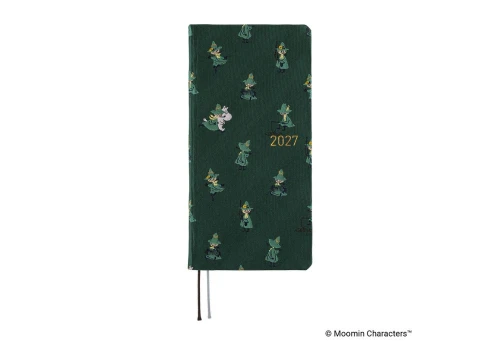 Hobonichi Techo Weeks 2027 Moomin: A Day in the Life of Snufkin - kalendarz tygodniowy JP / Jan Start