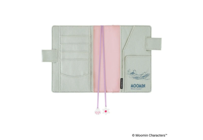 Hobonichi okładka A6 Moomin_ My Yard (Pale Mint) NOTEKA (4).jpg