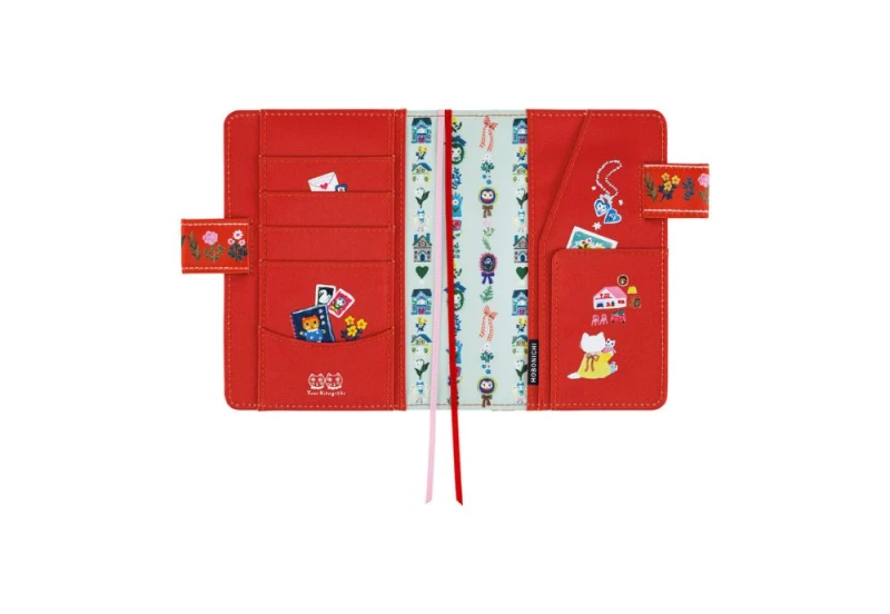 Hobonichi okładka A6 Yumi Kitagishi_ White Cat House NOTEKA (4).jpg