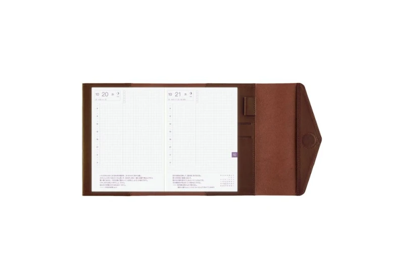 Hobonichi okładka A6 Cover Glow_ Chianti NOTEKA (7).jpg