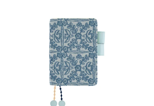Hobonichi Techo Original A6 Cover: mina perhonen: felice (Blue) - okładka
