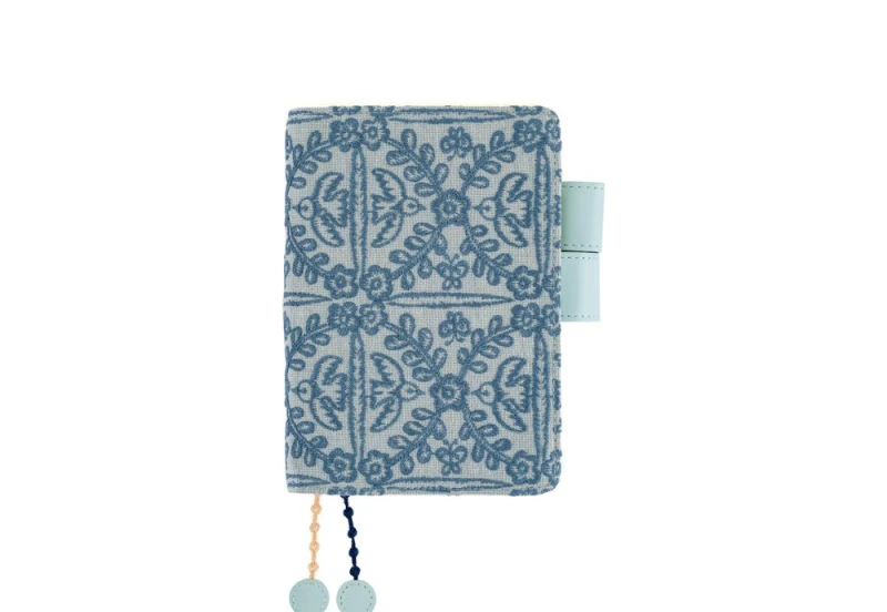 Hobonichi Techo Original A6 Cover_ mina perhonen_ felice (Blue) NOTEKA.jpg
