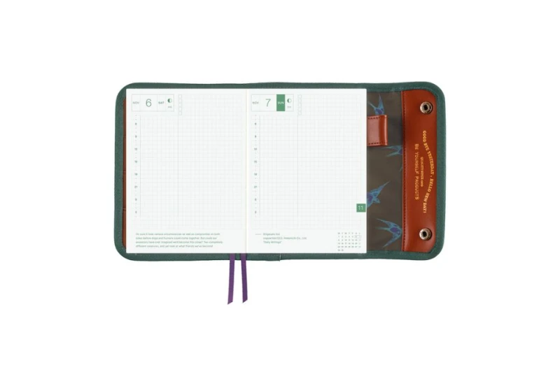 Hobonichi Techo Original A6 Cover_ Natal Design_ Hello New Day! (Camo) NOTEKA (7).jpg